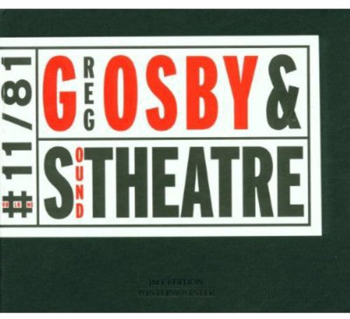 Osby, Greg: Greg Osby and Sound Theatre