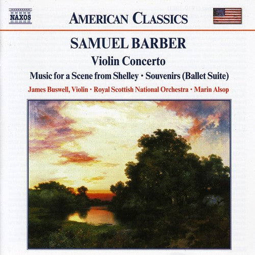 Barber / Buswell / Alsop / Royal Scottish Ntl Orch: Violin Concerto