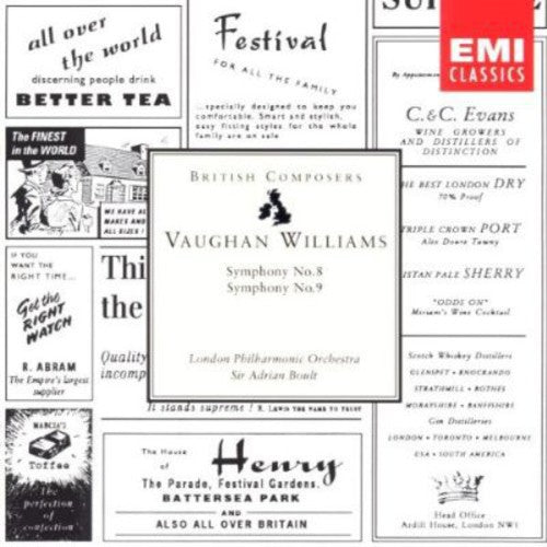 Vaughan Williams / Boult / London Phil Orch: Symphony 8/9