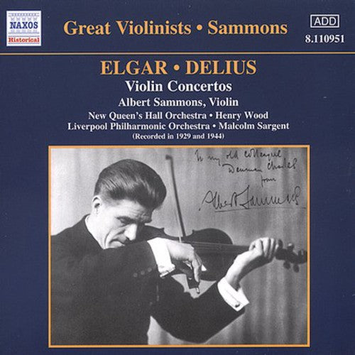 Delius / Elgar / Sammons / Wood / Sargent: Con Vn/Con VN (BM)