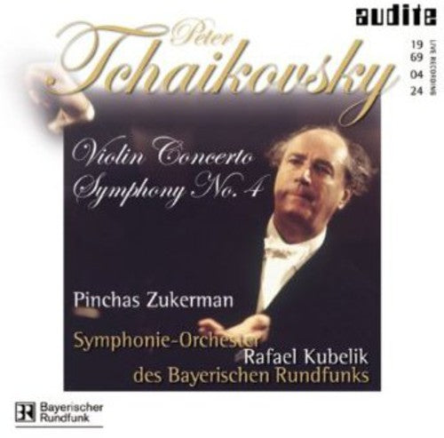 Tchaikovsky / Zukerman / Kubelik / Brs: Symphony 4 F minor / Violin Concerto D Major