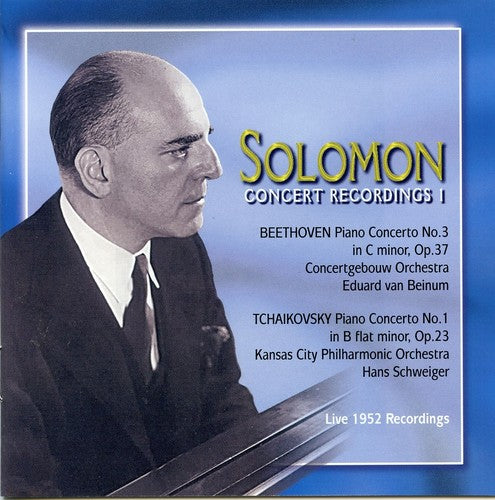 Beethoven / Tchaikovsky / Solomon / Van Beinum: Con Pno 3 (CM) Op. 37/1 (B-Flat M) Op. 23