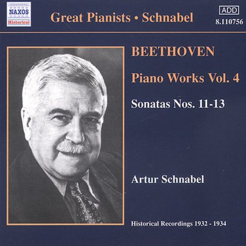 Beethoven / Schnabel: Complete Beethoven Sonata Society-Vol. 4