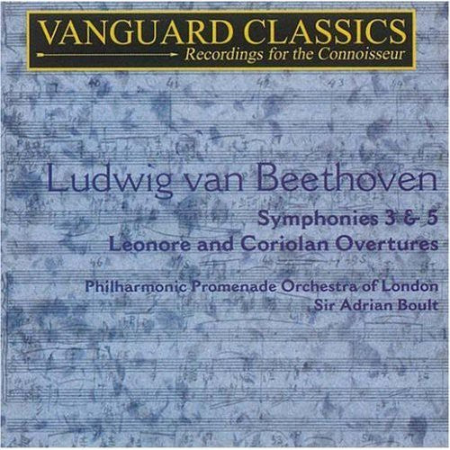 Beethoven / Boult / Lpo: Symphonies 3 & 5 Egmont Overture Corilian Overture