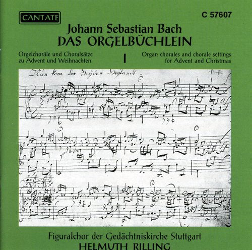 Bach / Figural Choir / Rilling: Organ Book 1-Advent & Christmas