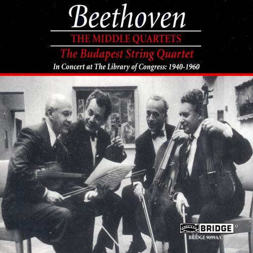 Beethoven / Budapest String Quartet: Middle Quartets