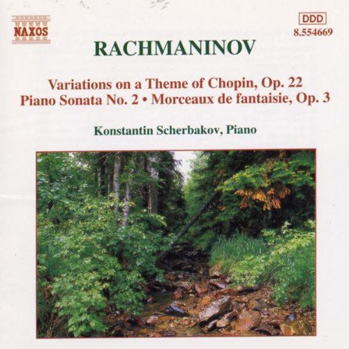 Rachmaninoff / Scherbakov: Piano Sonata 2 / Variation on Theme By Chopin