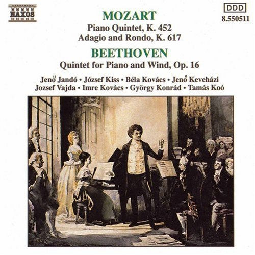 Beethoven / Mozart / Jando / Kiss: Piano & Wind Quintet