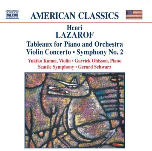 Lazarof / Kamei / Ohlsson / Schwarz / Seattle So: Violin Concerto / Symphony 2