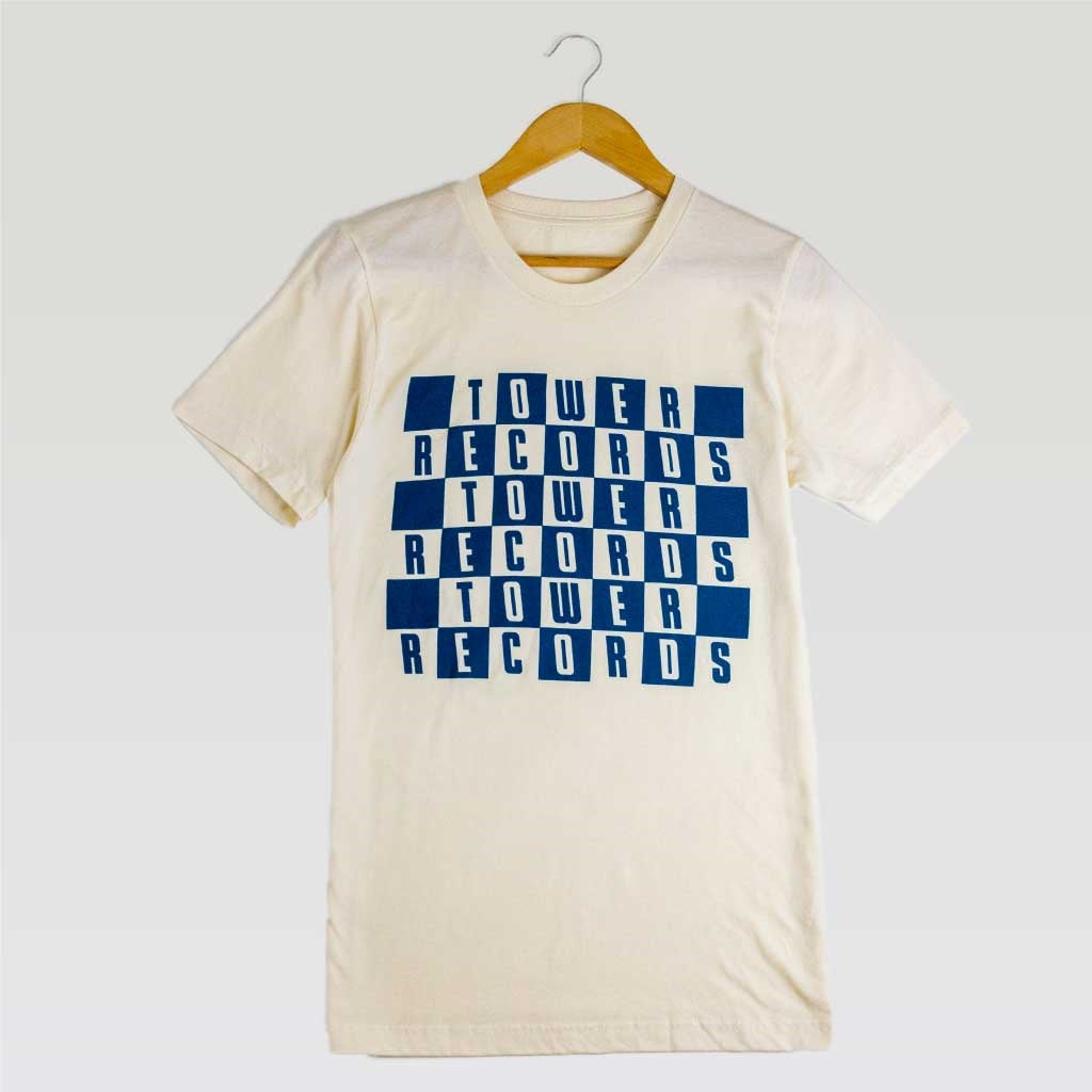 Natural White Tower Records Spring Collection Shirt