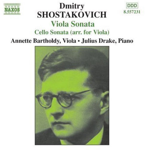 Shostakovich / Bartholdy / Drake: Viola Sonata / Cello Santa Arr for Viola