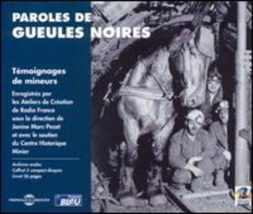 Paroles De Gueules Noires: Testimonies / Various: Paroles De Gueules Noires: Testimonies Of French Miners