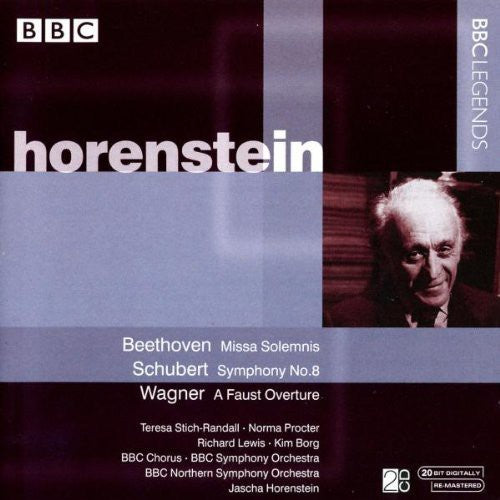 Beethoven / Schubert / Wagner / Horenstein: Beethoven, L.V. : Missa Solemnis/Faust Iverture