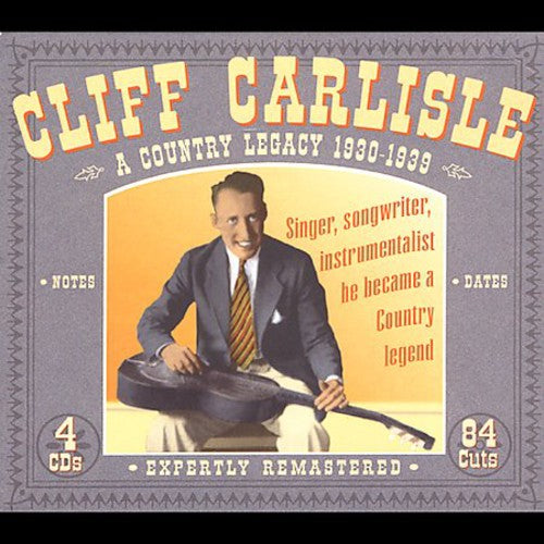 Carlisle, Cliff: Country Legacy