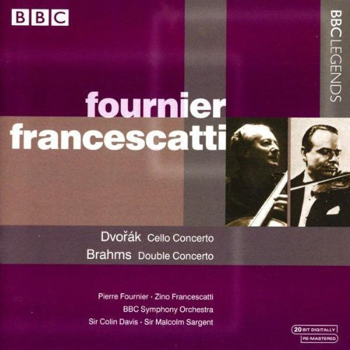 Dvorak / Brahms / Fournier / Francescatti / Davis: Cello Concertos
