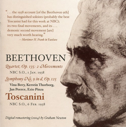 Beethoven / Toscanini / NBC So / Bovy / Thorborg: Toscanini Conducts Symphony 9