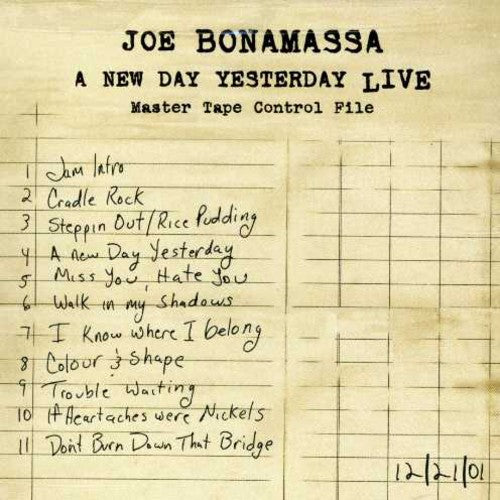 Bonamassa, Joe: A New Day Yesterday Live