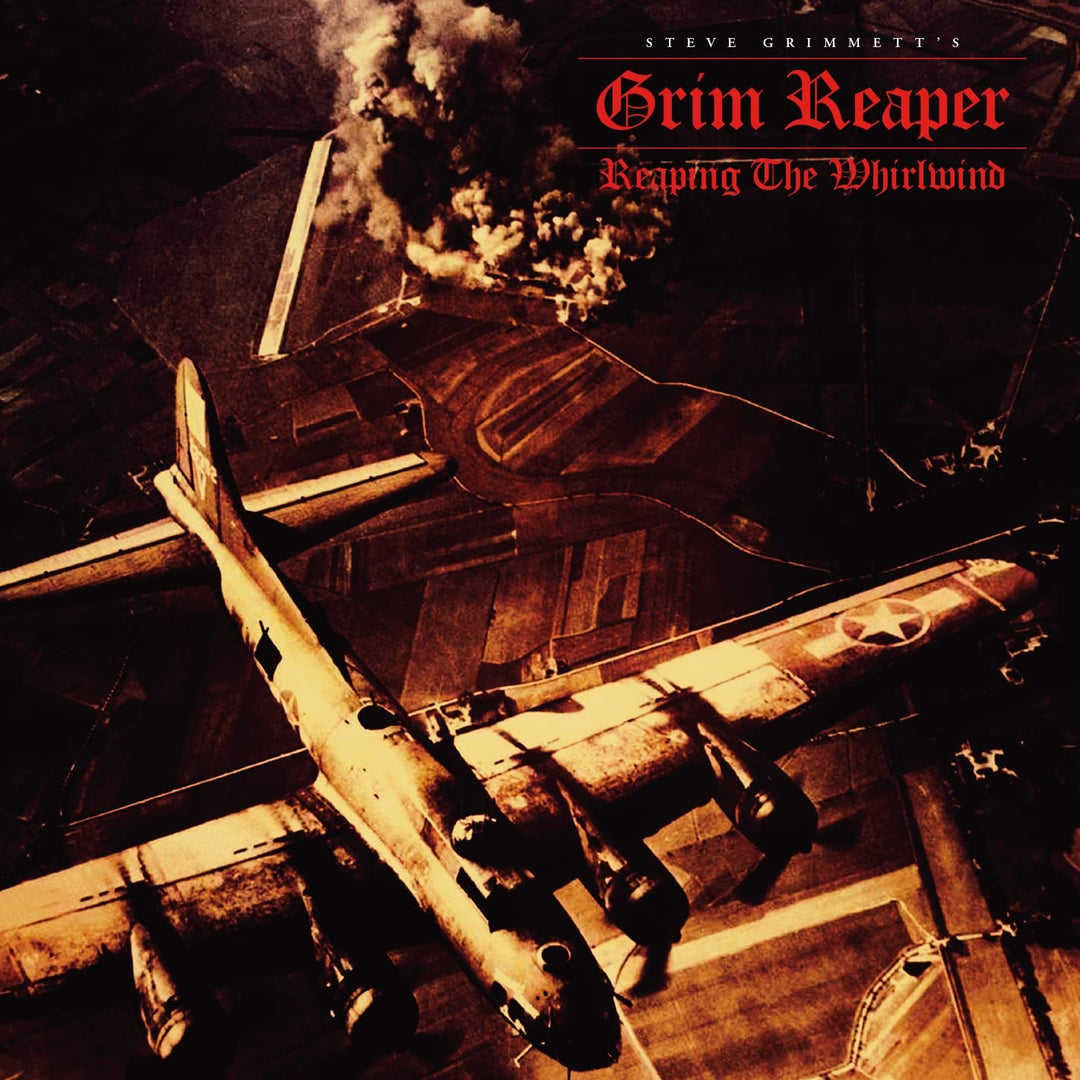 Grim Reaper: Reaping The Whirlwind: Live British Steel Festival - White & Red Splatter Vinyl