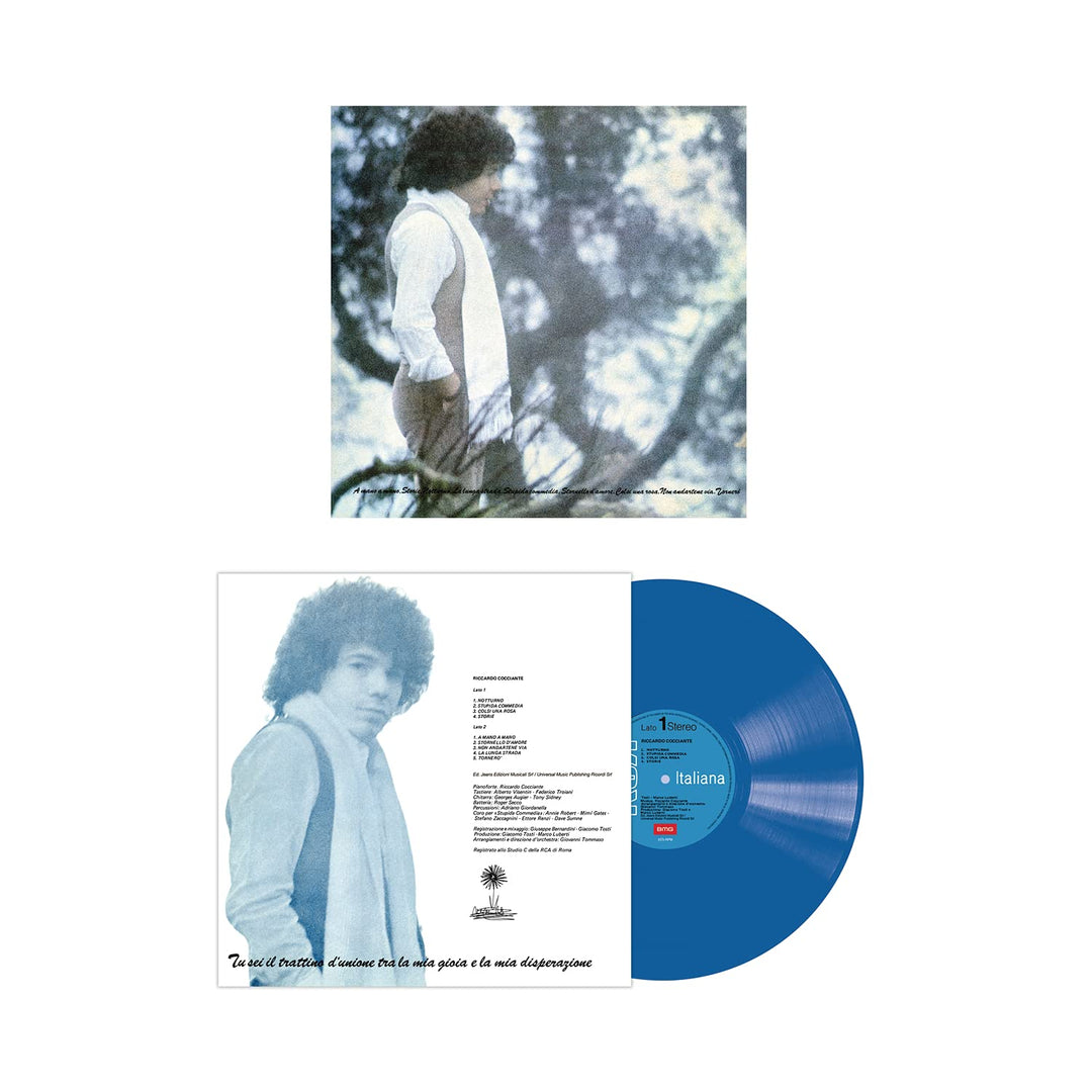 Cocciante, Riccardo: Riccardo Cocciante [Limited 140-Gram Blue Colored Vinyl]