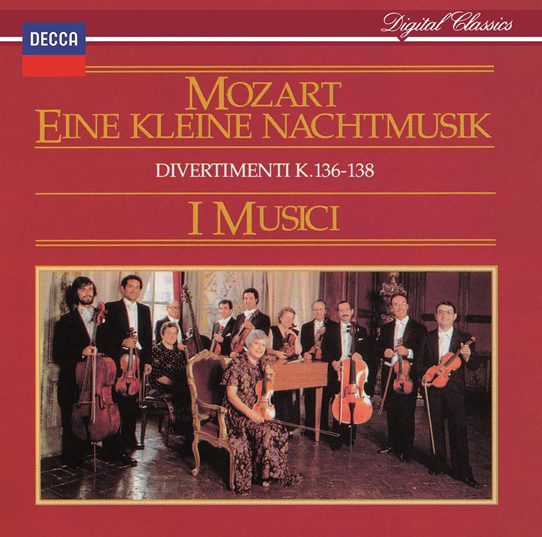 Mozart / I Musici: Mozart: Eine Kleine Nachtmusik. Divertimenti K. 136 - 138 - SHM-CD