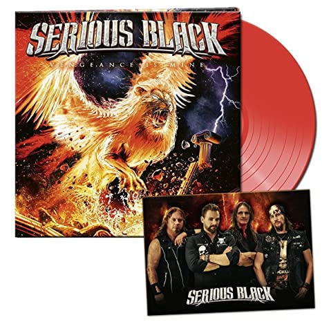 Serious Black: Vengeance Is Mine (Clear Red Vinyl)