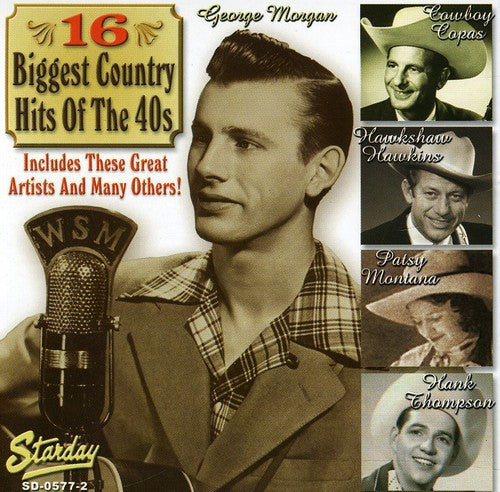 16 Biggest Country Hits 1940's / Various: 16 Biggest Country Hits 1940's / Various