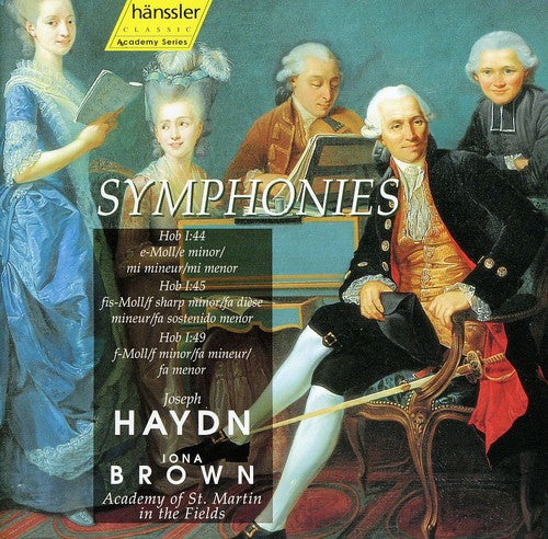 Haydn / Brown, Iona: Symphonies 44 45 & 49