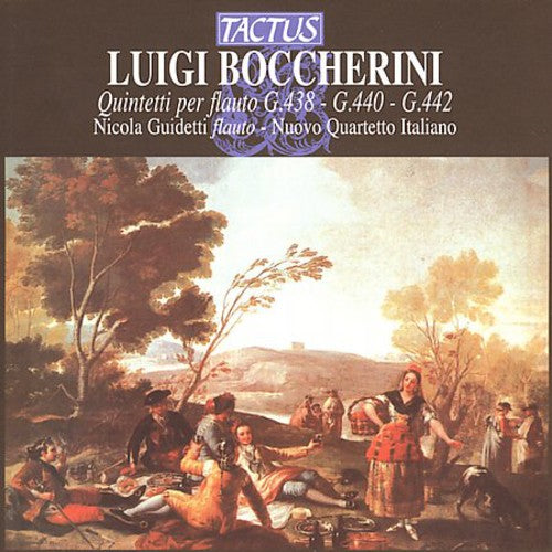 Boccherini / Guidetti / Nuovo Quartetto Italiano: Flute Quintets