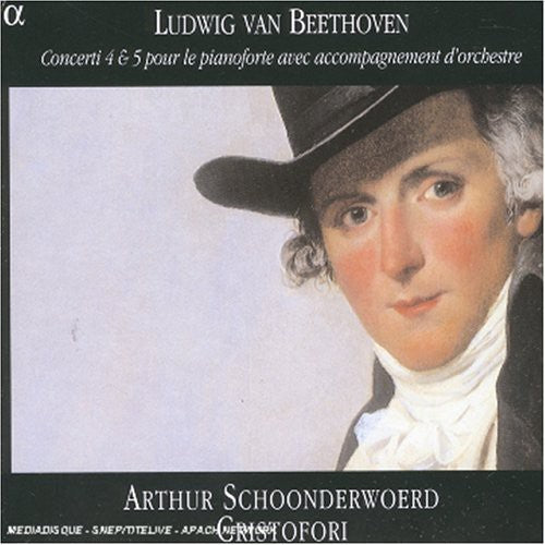 Beethoven / Schoonderwoerd / Cristofori Ensemble: Piano Concerto 4&5