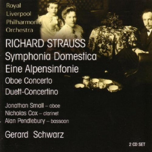 Strauss / Small / Cox / Rlpo / Schwarz: Symphonia Domestica / Eine Alpensinfonie