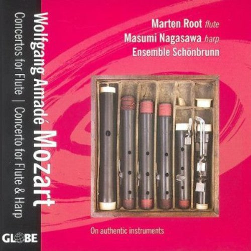 Mozart / Root / Nagasawa / Schonbrunn Ensemble: 2 Concertos for Flute / Concerto for Flute & Harp