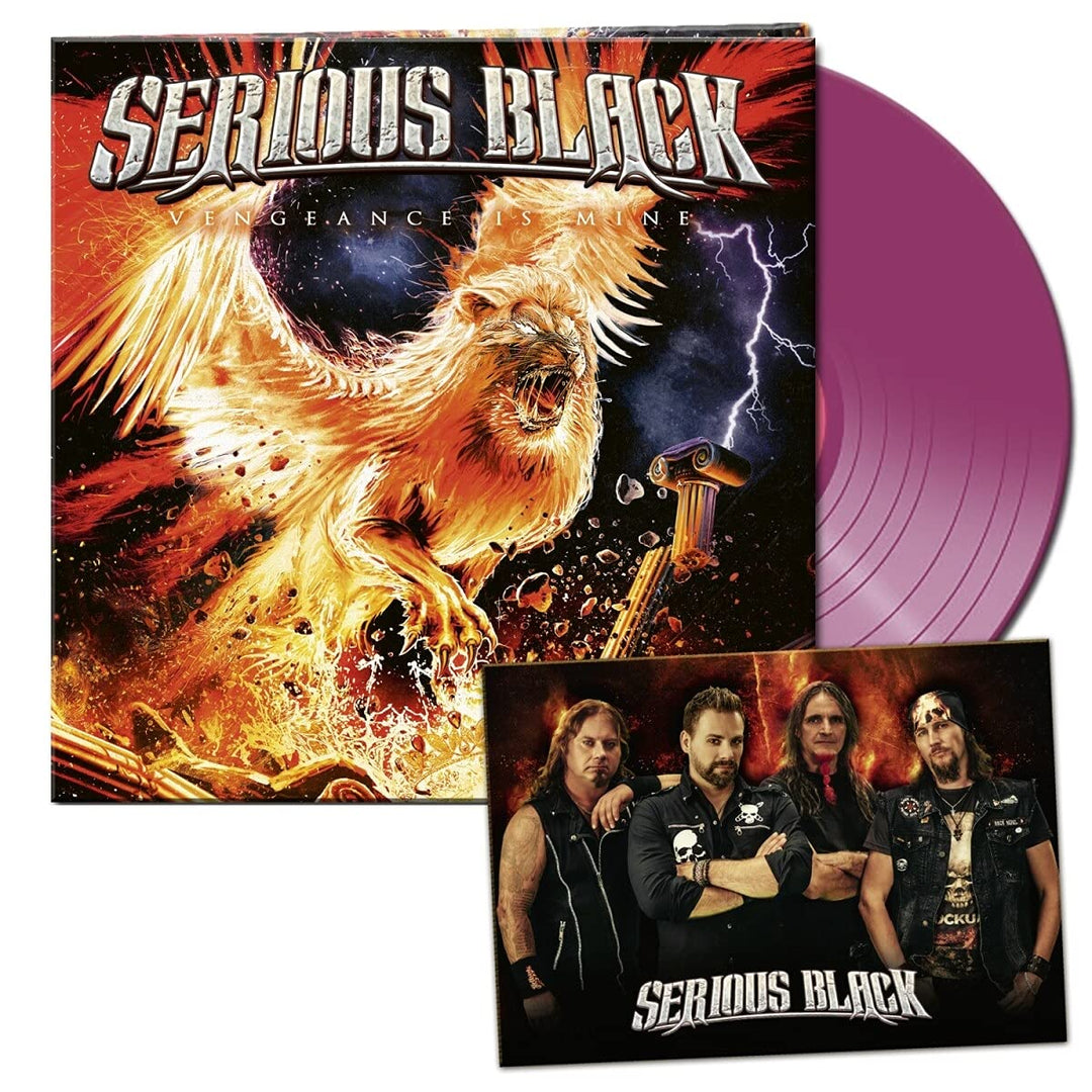 Serious Black: Vengeance Is Mine (Clear Violet Vinyl)