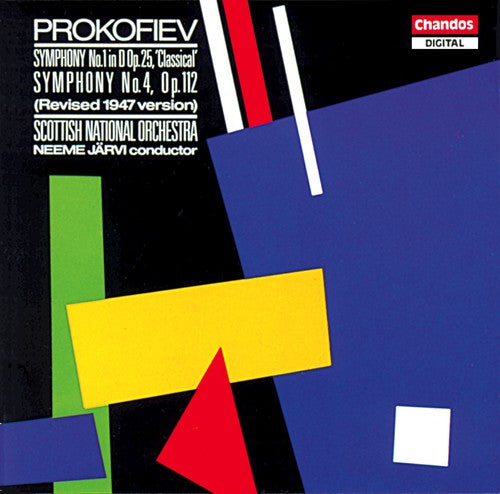 Prokofiev / Jarvi / Scottish National Orchestra: Sym 1/4 (Revised Version)