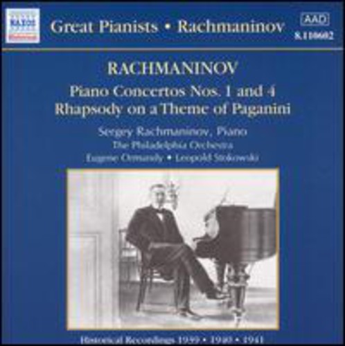 Rachmaninoff, Sergey: Con Pno 1/4/Rhaps Paganini