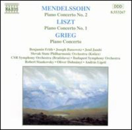 Mendelssohn / Liszt / Grieg / Frith / Banowetz: Con Pno 2/Con Pno 1/Con Pno