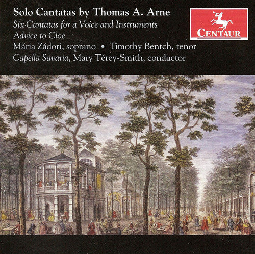 Arne / Zadori / Bentch / Savaria: Solo Cantatas