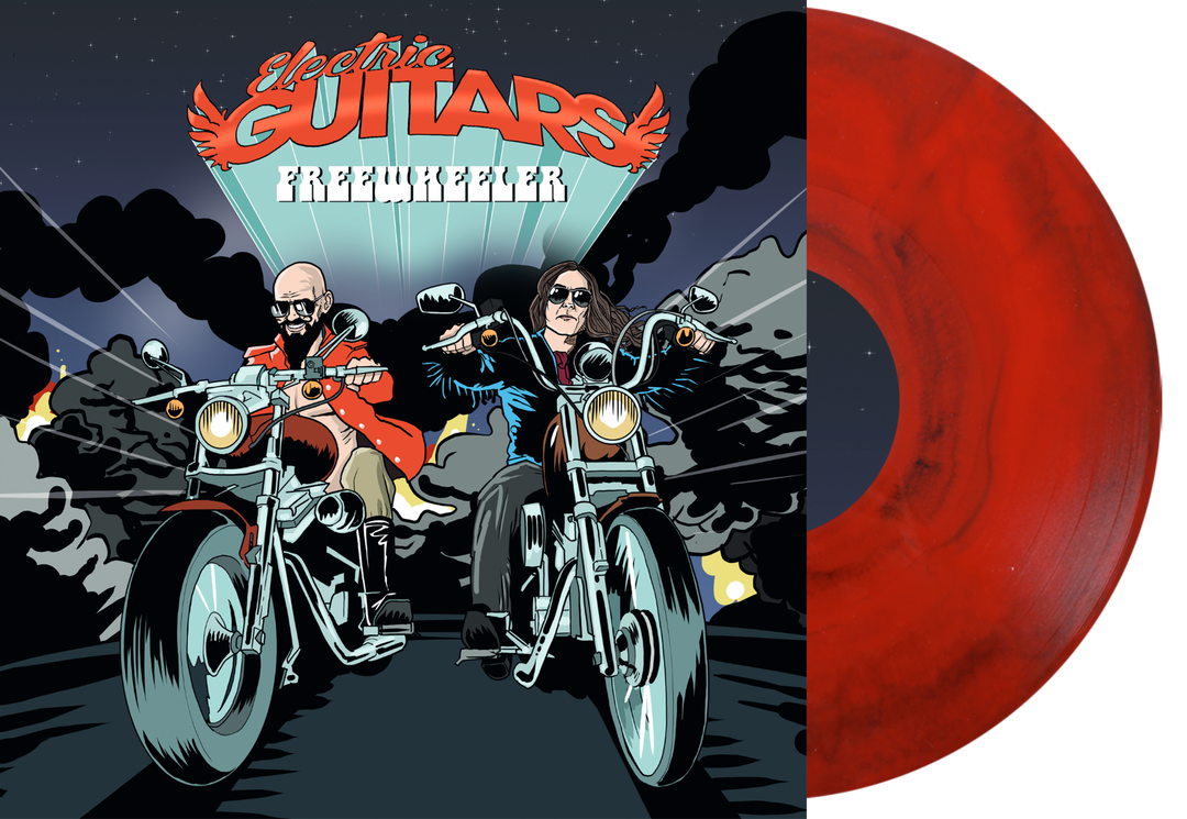 Electric Guitars: Freewheeler (Red & Black Vinyl)