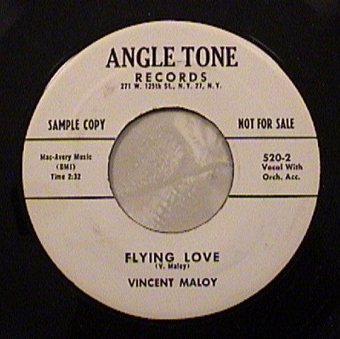 Maloy, Vince: Flying Love / Indeed I Do (Digital 45)