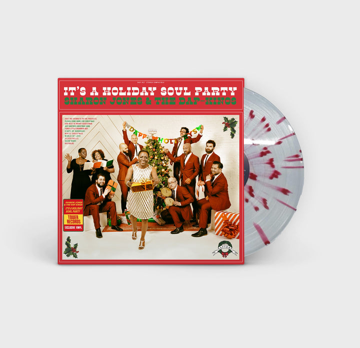 Sharon Jones & the Dap-Kings: It's a Holiday Soul Party (Limited Edition Tower Records Candy-Cane Splatter Vinyl LP Exclusive)