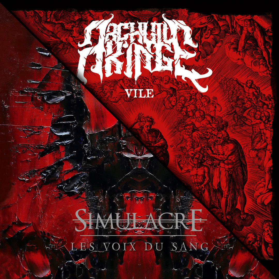 Simulacre / Archvile King: Split