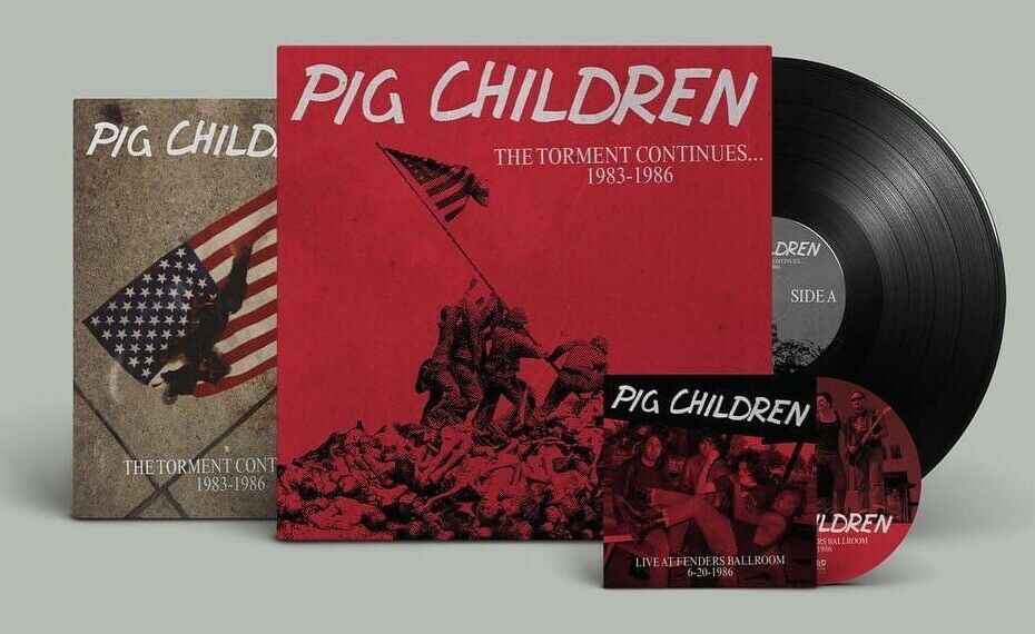 Pig Children: Torment Continues 1983-1986 - Black Vinyl with Bonus CD